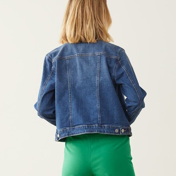 NWT Reitmans Stretch Denim Jacket 3X - Picture 3 of 14